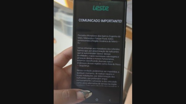 Niterói: Criminosos Atacam Técnicos e Ameaçam Serviço de Internet na Região Oceânica
