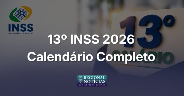Quando sai o 13º do INSS em 2026? Calendário completo