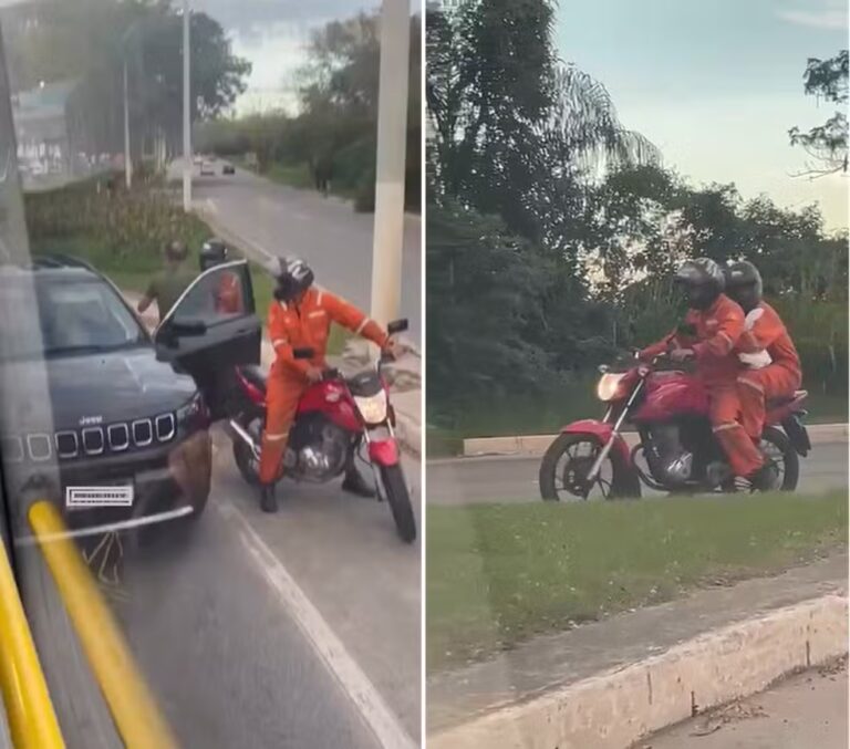 Assalto em Macaé: Dupla de Moto Rouba em Congestionamento Próximo à PM
