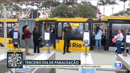TRT Realiza Nova Audiência em Terceiro Dia de Greve dos Rodoviários no Rio