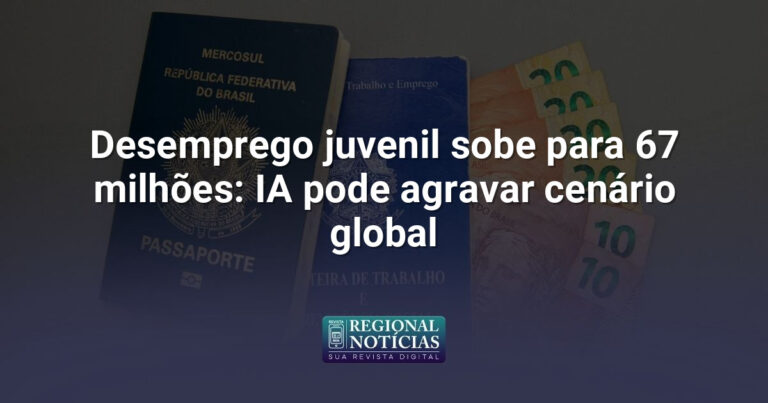Desemprego juvenil sobe para 67 milhões: IA pode agravar cenário global